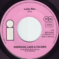 Emerson, Lake & Palmer : Lucky Man (7", Single)