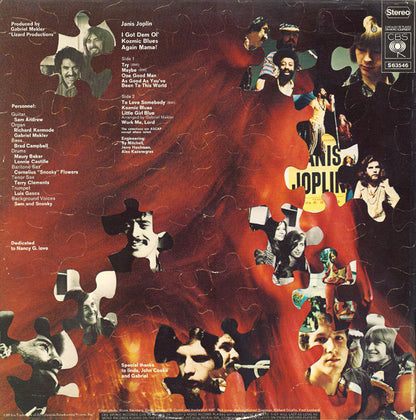 Janis Joplin : I Got Dem Ol' Kozmic Blues Again Mama! (LP, Album)