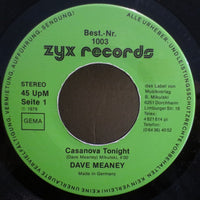 Dave Meaney* : Casanova Tonight / Nighttime Loser (7")