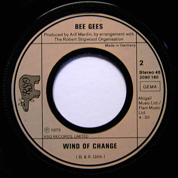 Bee Gees : Jive Talkin'  (7", Single)