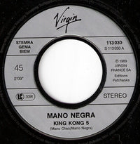 Mano Negra : King Kong Five (7", Single)