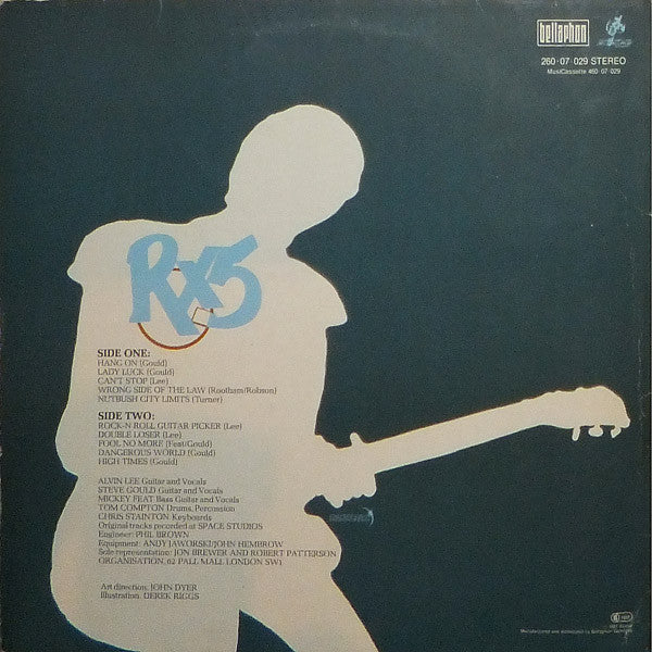 Alvin Lee : RX5 (LP, Album)