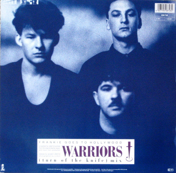 Frankie Goes To Hollywood : Warriors (Turn Of The Knife Mix) (12", Maxi)
