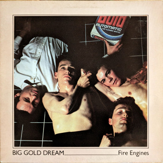 Fire Engines : Big Gold Dream (12", Gat)