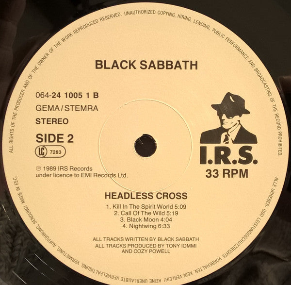 Black Sabbath : Headless Cross (LP, Album, Ltd)