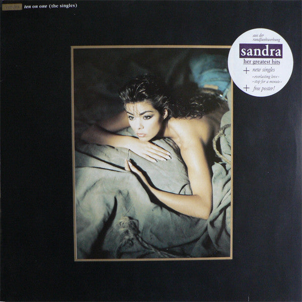 Sandra : Ten On One (The Singles) (LP, Comp)