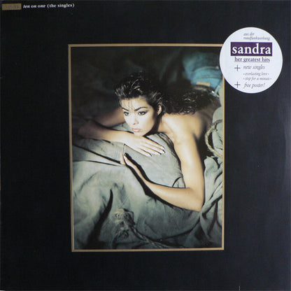 Sandra : Ten On One (The Singles) (LP, Comp)