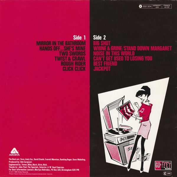 The Beat (2) : I Just Can't Stop It (LP, Album)