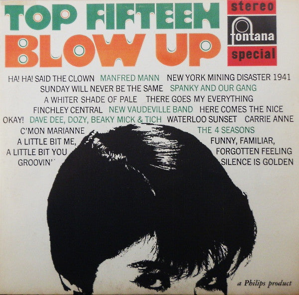 Various : Top Fifteen Blow Up (LP, Comp)