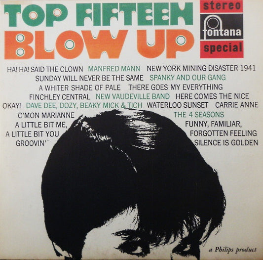 Various : Top Fifteen Blow Up (LP, Comp)