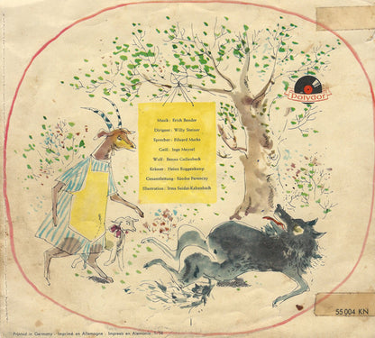 Brüder Grimm* : Der Wolf Und Die Sieben Geißlein  (7")
