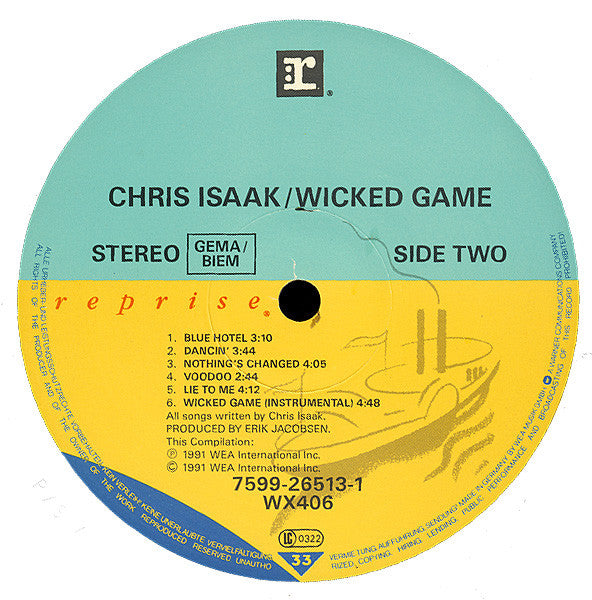 Chris Isaak : Wicked Game (LP, Comp)