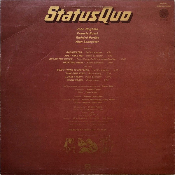 Status Quo : Quo (LP, Album, RE, Bil)
