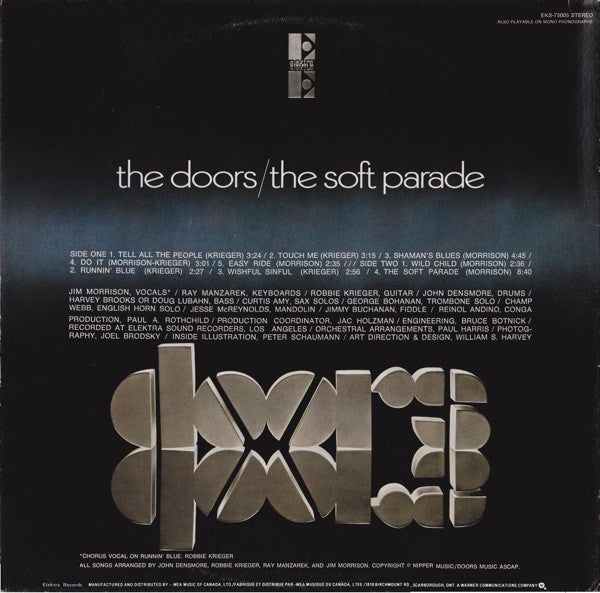 The Doors : The Soft Parade (LP, Album, RE, Gat)
