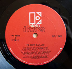 The Doors : The Soft Parade (LP, Album, RE, Gat)