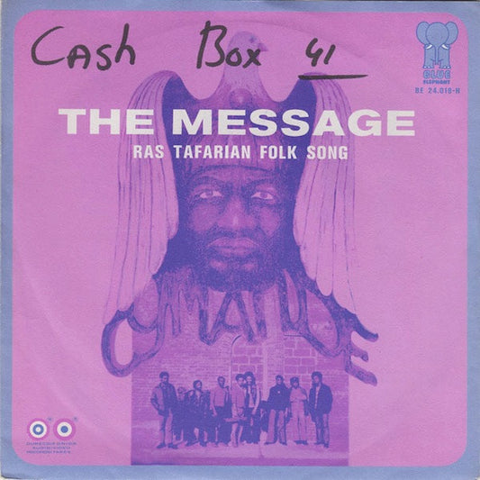 Cymande : The Message / Ras Tafarian Folk Song (7", Single)