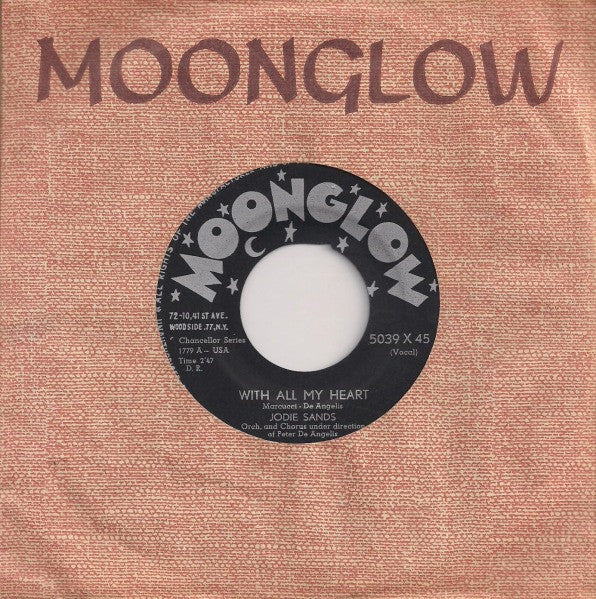 Jodie Sands : With All My Heart / (Can't We Be) More Than Only Friends (7", Single)