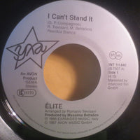 Élite (7) : I Can't Stand It (7", Single)