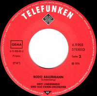 Udo Lindenberg & Das Panik-Orchester* : Ich Träume Oft Davon, Ein Segelboot Zu Klau'n (7", Single)
