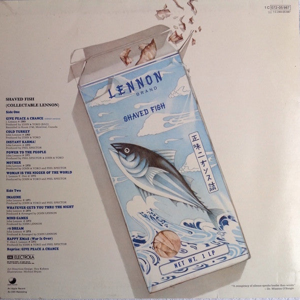 Lennon* & The Plastic Ono Band : Shaved Fish (LP, Comp, RE)
