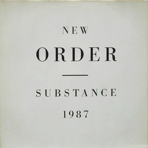 New Order : Substance (2xLP, Comp, Son)