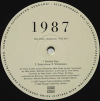 New Order : Substance (2xLP, Comp, Son)