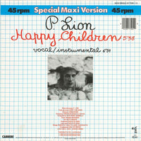 P. Lion : Happy Children (12", Maxi)