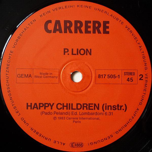 P. Lion : Happy Children (12", Maxi)