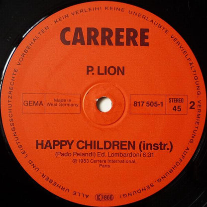 P. Lion : Happy Children (12", Maxi)