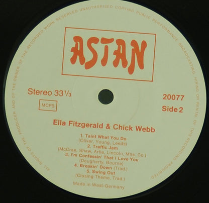 Ella Fitzgerald & Chick Webb : Ella Fitzgerald & Chick Webb (LP)