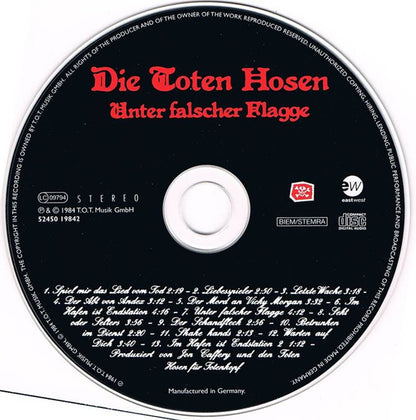 Die Toten Hosen : Unter Falscher Flagge (CD, Album, RE)