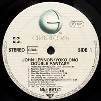 John Lennon & Yoko Ono : Double Fantasy (LP, Album, RP)