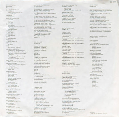 John Lennon & Yoko Ono : Double Fantasy (LP, Album, RP)