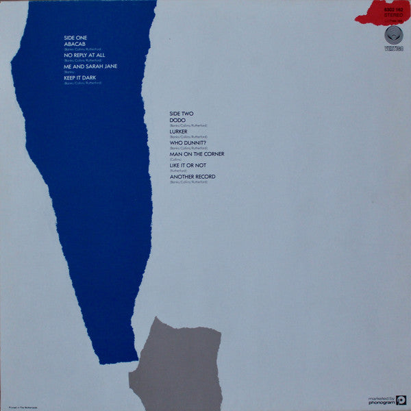 Genesis : Abacab (LP, Album, RBY)