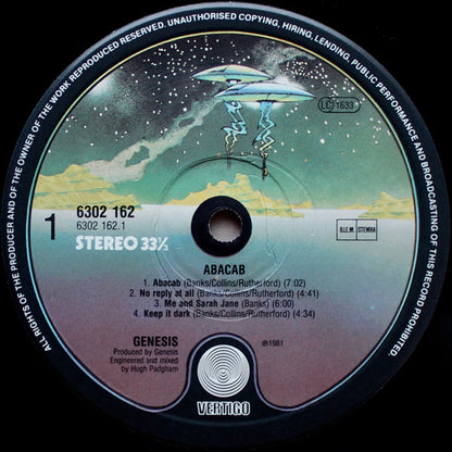 Genesis : Abacab (LP, Album, RBY)