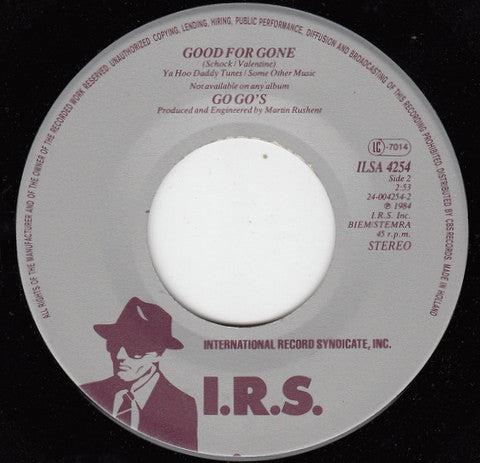 Go Go's* : Head Over Heels (7", Single)