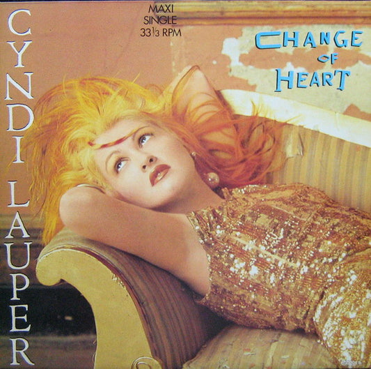 Cyndi Lauper : Change Of Heart (12", Maxi)