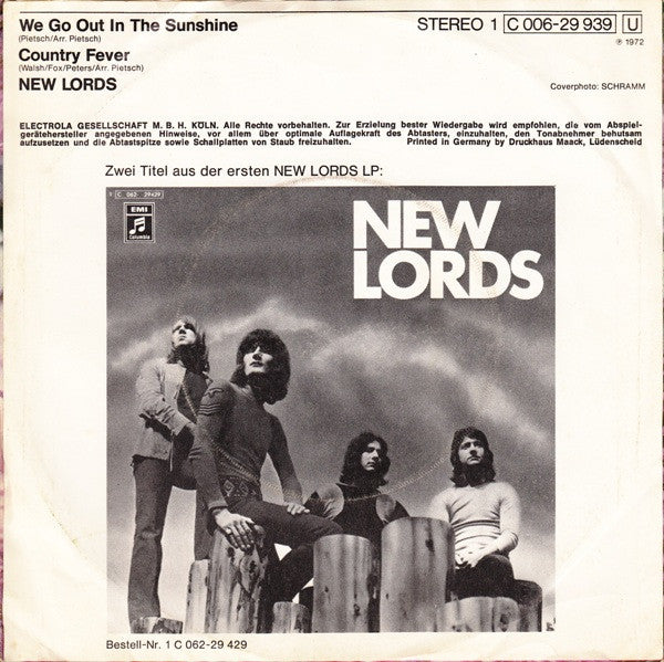 New Lords* : We Go Out In The Sunshine (7", Single)