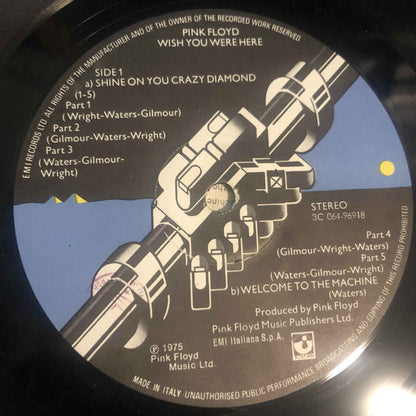 Pink Floyd : Wish You Were Here (LP, Album, RP)