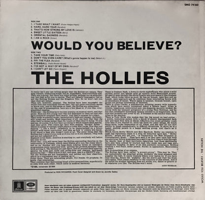 The Hollies : Would You Believe? (LP, Album, M/Print)