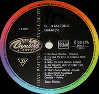 Dean Martin : Dean Martin's Greatest (LP, Comp, Mono)