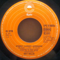 Wet Willie : Street Corner Serenade (7", Single)