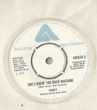 Fancy (3) : She's Ridin' The Rock Machine (7", Single)