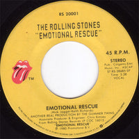 The Rolling Stones : Emotional Rescue (7", Single, SP )