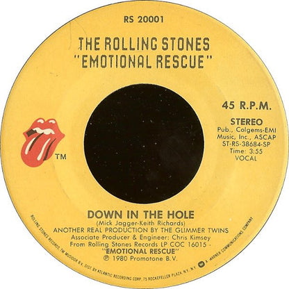 The Rolling Stones : Emotional Rescue (7", Single, SP )