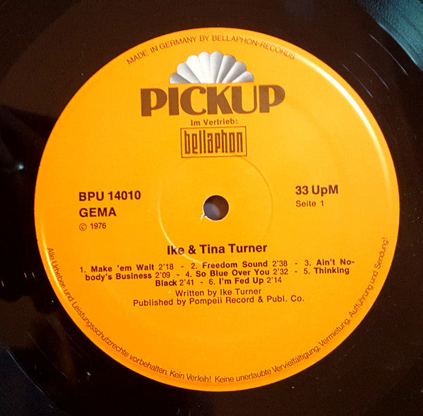 Ike & Tina Turner : Ike & Tina Turner (LP, Comp)