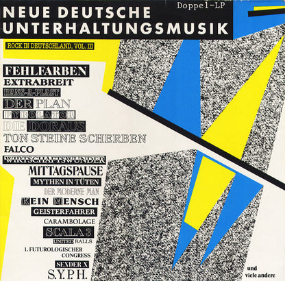 Various : Neue Deutsche Unterhaltungsmusik (Rock In Deutschland, Vol. III) (2xLP, Comp)