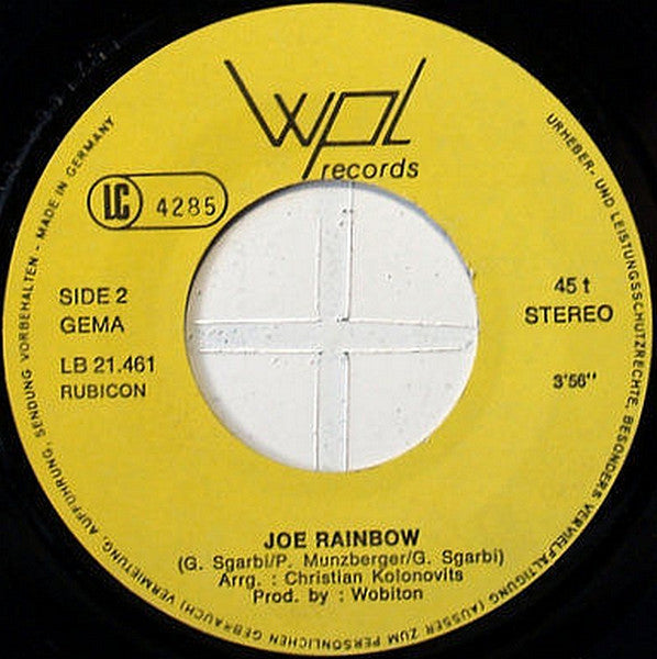 Love Spirit : Burn The Witch / Joe Rainbow (7")