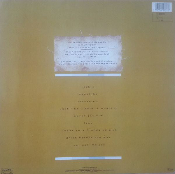 Sinéad O'Connor : The Lion And The Cobra (LP, Album)