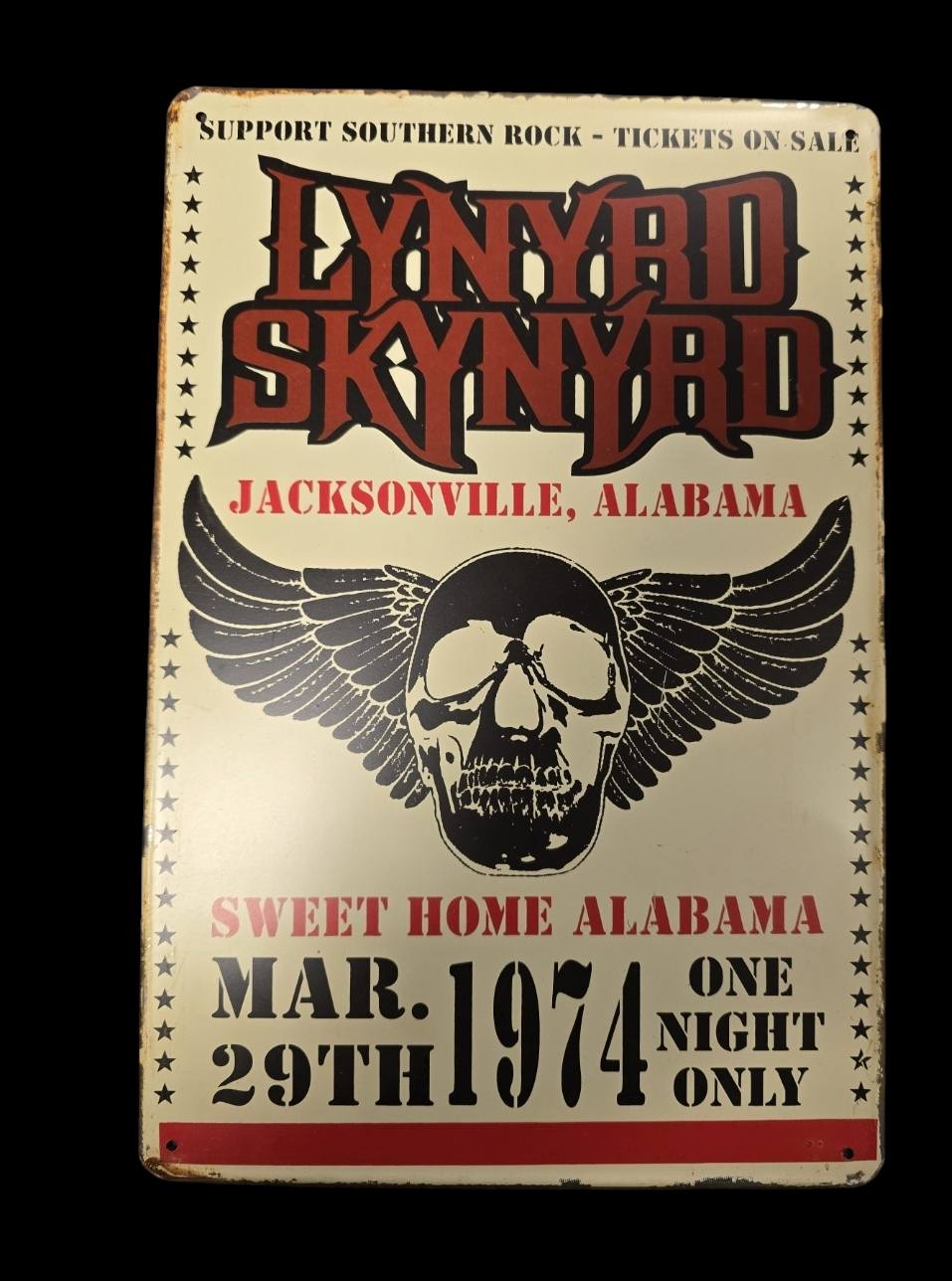 LYNYRD SKYNYRD - Concert Bord